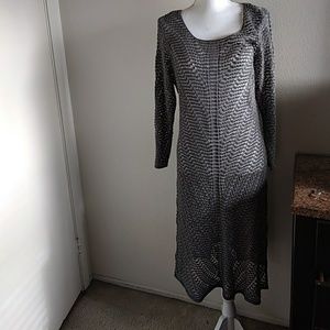 Tommy Bahamas knitted gray dress size 16
